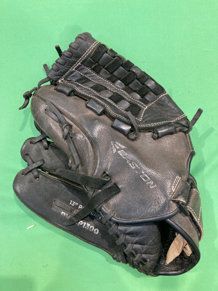 Used Easton Left Hand Throw Pitcher Softball Glove 13"