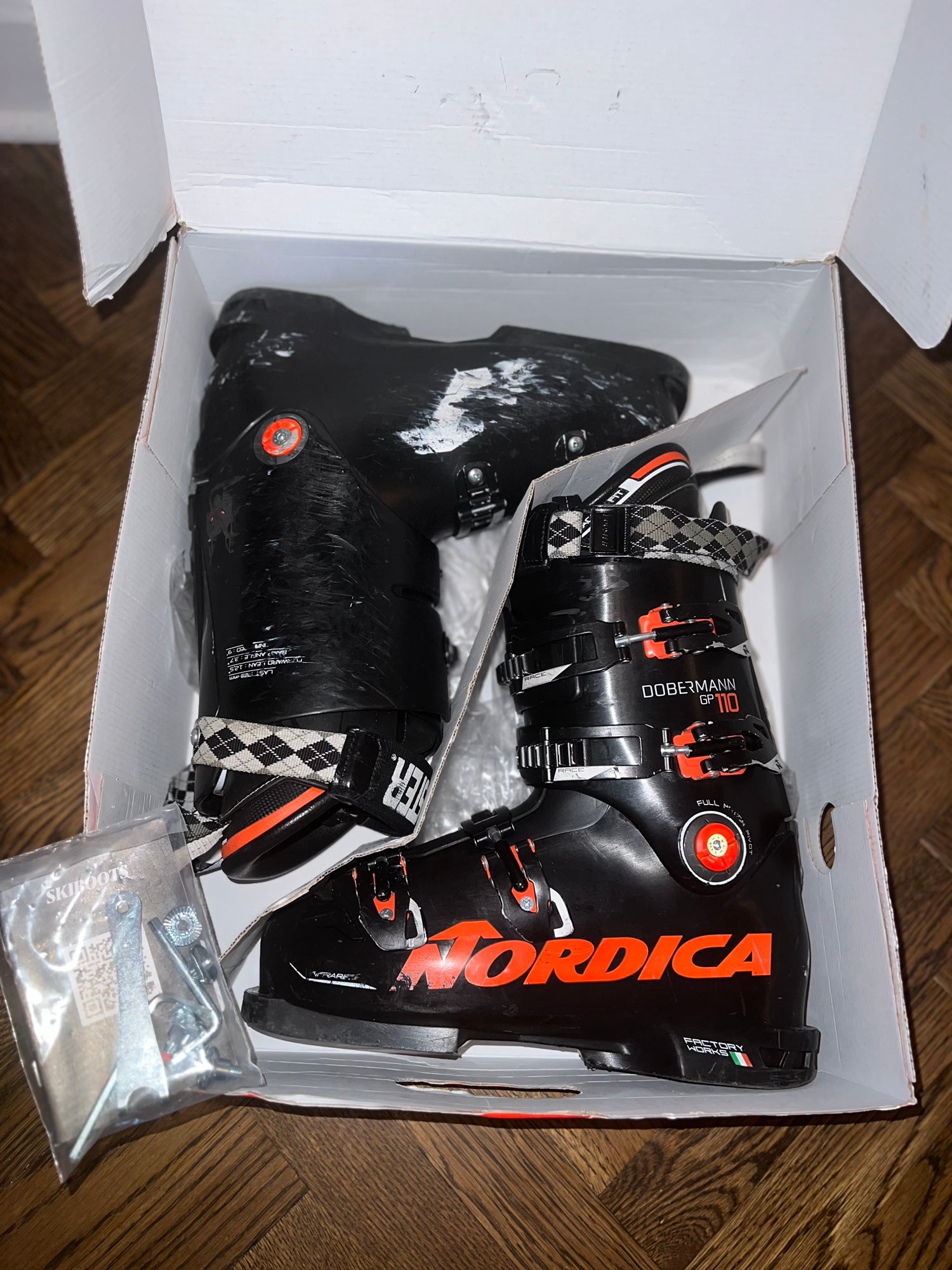 Racing Medium Flex Dobermann Ski Boots | SidelineSwap