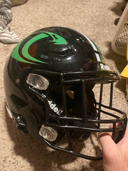 PHILADELPHIA EAGLES NFL Football Helmet with NIKE BLACK Visor