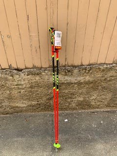 New Leki Venom Carbon 3D SL Ski Poles - 46in (115cm)