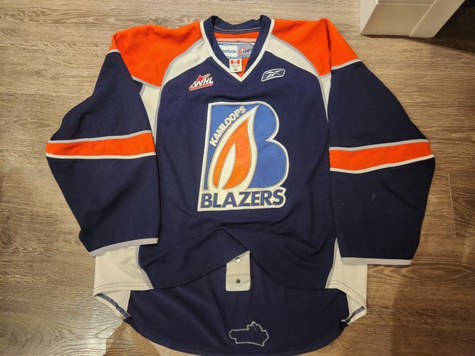 Kamloops Blazers WHL Used Team Issued Pro Stock Hockey Reebok Edge 2.0 Jersey Size 56 #11