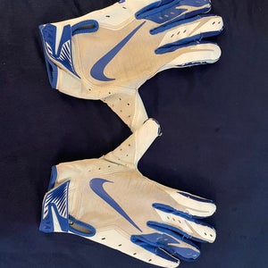 White Adult Large Nike Gloves