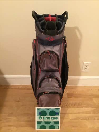 Ray Cook RCC-2 Cart Golf Bag with 14-way Dividers (No Rain Cover)