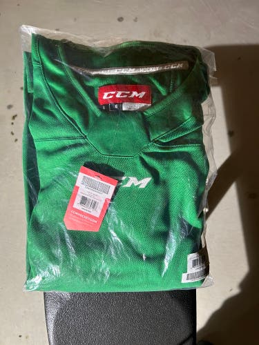 Green New Large CCM Jersey