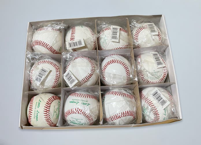 New Baseballs - Little League - 12 Pack (1 Dozen)