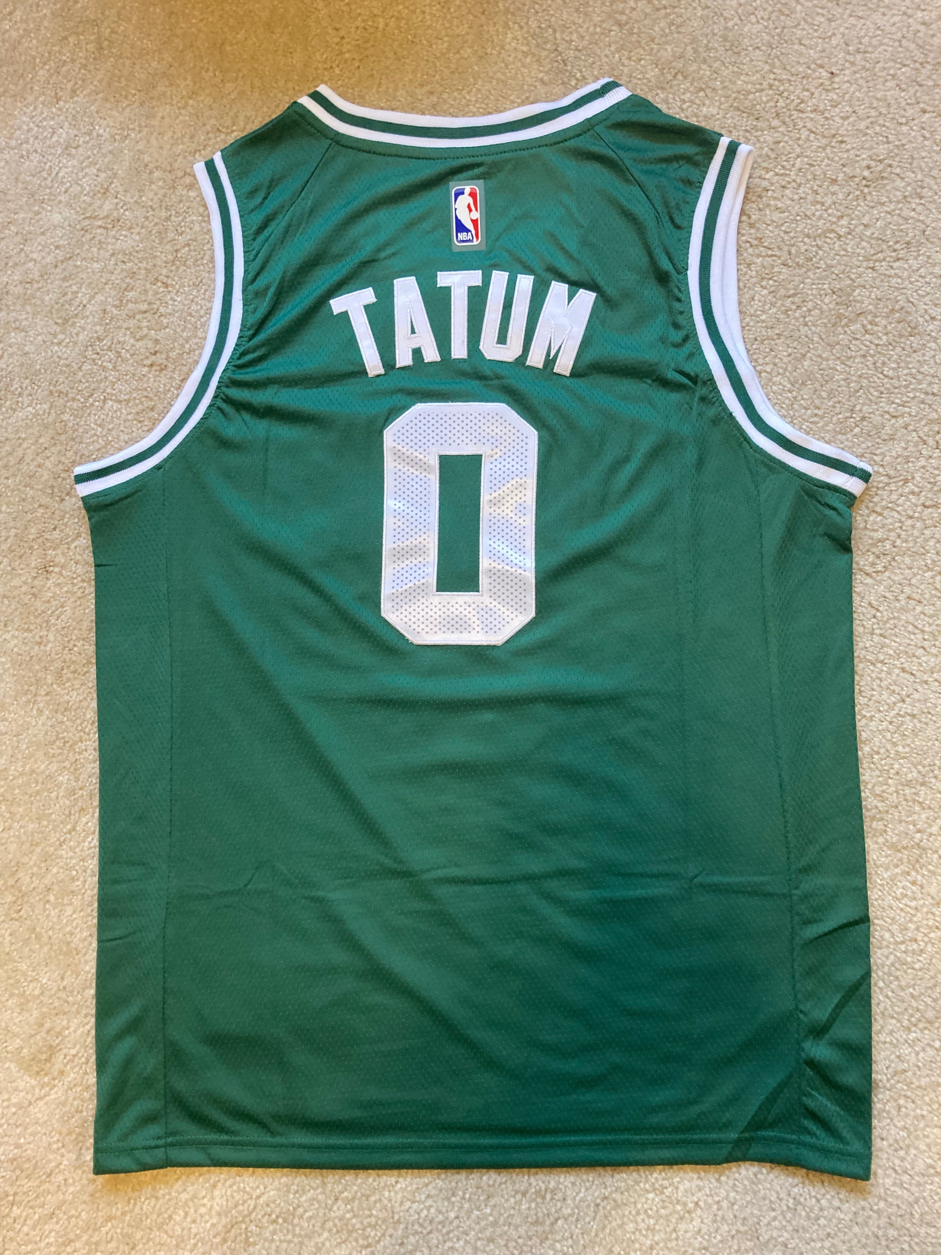 NEW - Mens Stitched Nike NBA Jersey - Jayson Tatum - Celtics - XL - White