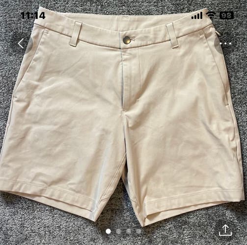Lululemon khaki  shorts 30