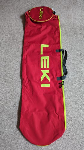 New Leki Athlete Pole Bag - 150cm - Bright Red