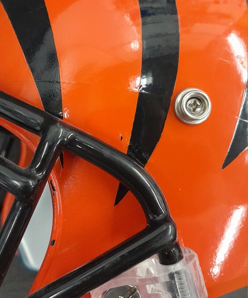 Custom Used Medium Schutt Air XP Pro Helmet (Bengals A.J. Green Style)