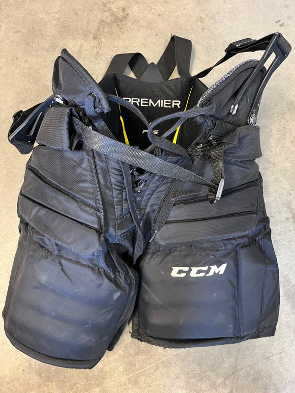 Junior Used Medium CCM Premier Hockey Goalie Pants