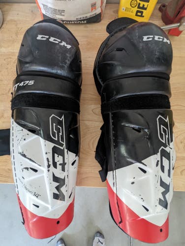 Used CCM Jetspeed FT475 Shin Pads