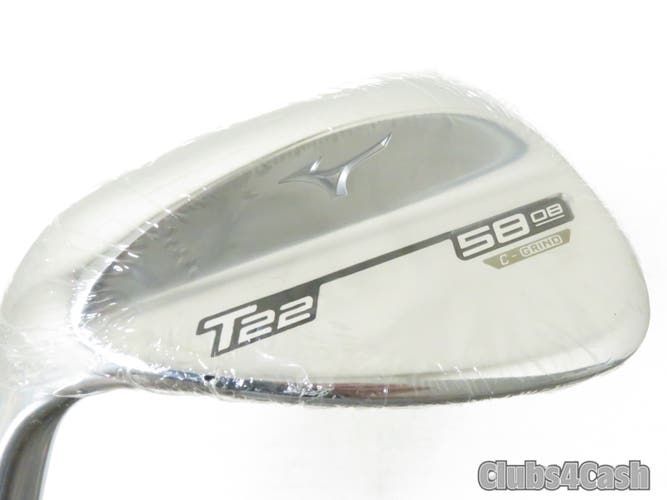Mizuno T22 Wedge Chrome C Grind Dynamic Gold Tour Issue S400  58° 08  LEFT  NEW