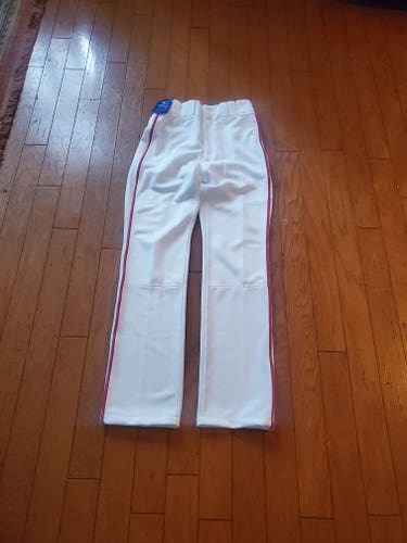 White Adult Men's New XS Mizuno Game Pants