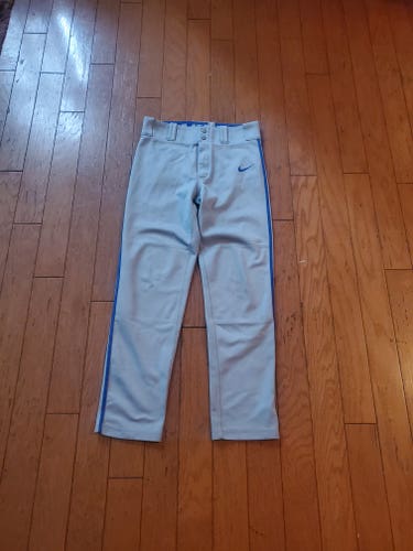 Gray Youth Men's Used Large Nike Game Pants