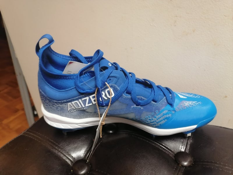 Men's Adidas Adizero Afterburner NWV Royal Blue Baseball Cleats GZ4580 Size  8.5