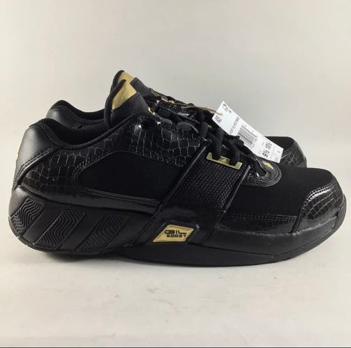 Adidas Agent Gil Restomod mens basketball shoes sneakers black size 9.5 GY0373