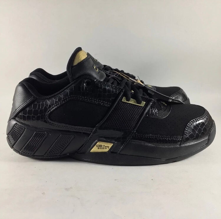 Adidas Agent Gil Restomod mens basketball shoes sneakers black size 8 GY0373