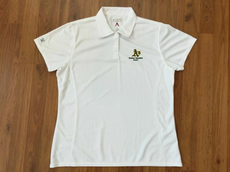 Oakland A's MLB SPRING TRAINING STAFF Antigua Women's Size Large