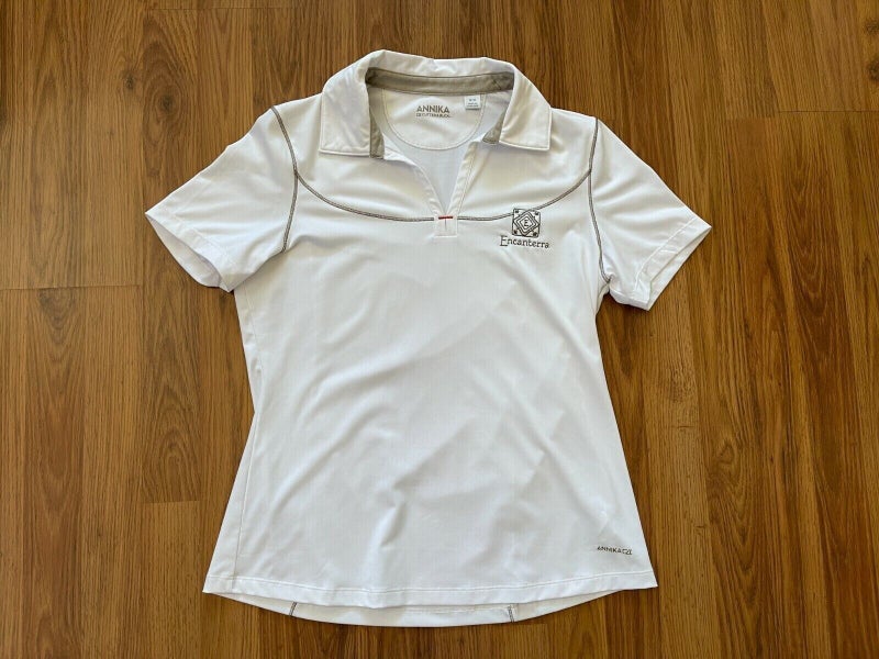 | ARIZONA Medium Size VALLEY, Polo SAN Encanterra Course TAN Golf Shirt! SidelineSwap Women\'s