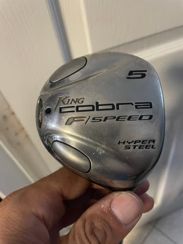king cobra F speed 5 wood in right handed in ladies flex  Graphite