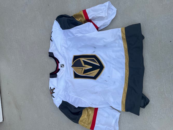 Vegas Golden Knights goalie cut jersey