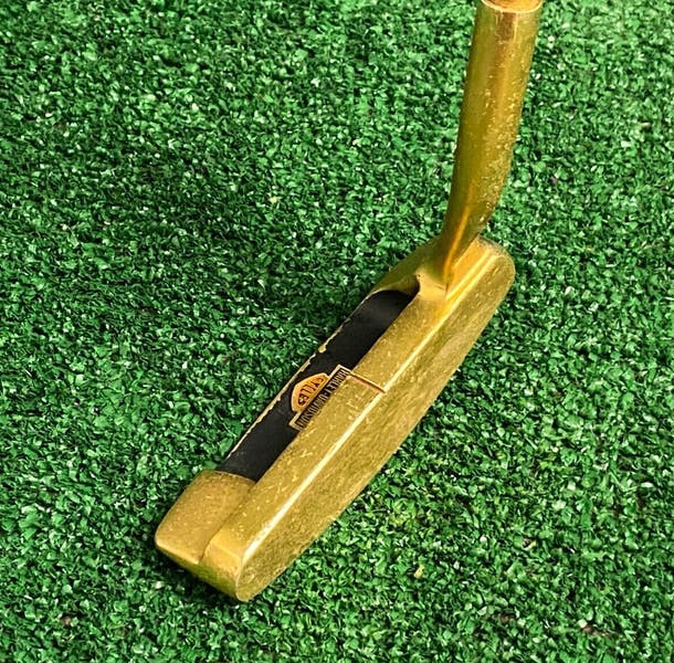 Celebrity Promotional 24K Gold Plated Harley Putter 34.5 Inches