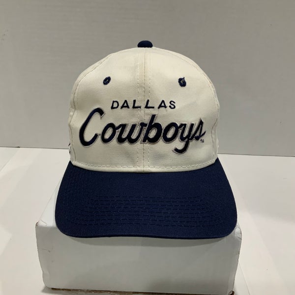 90's Dallas Cowboys Sports Specialties Script NFL Snapback Hat