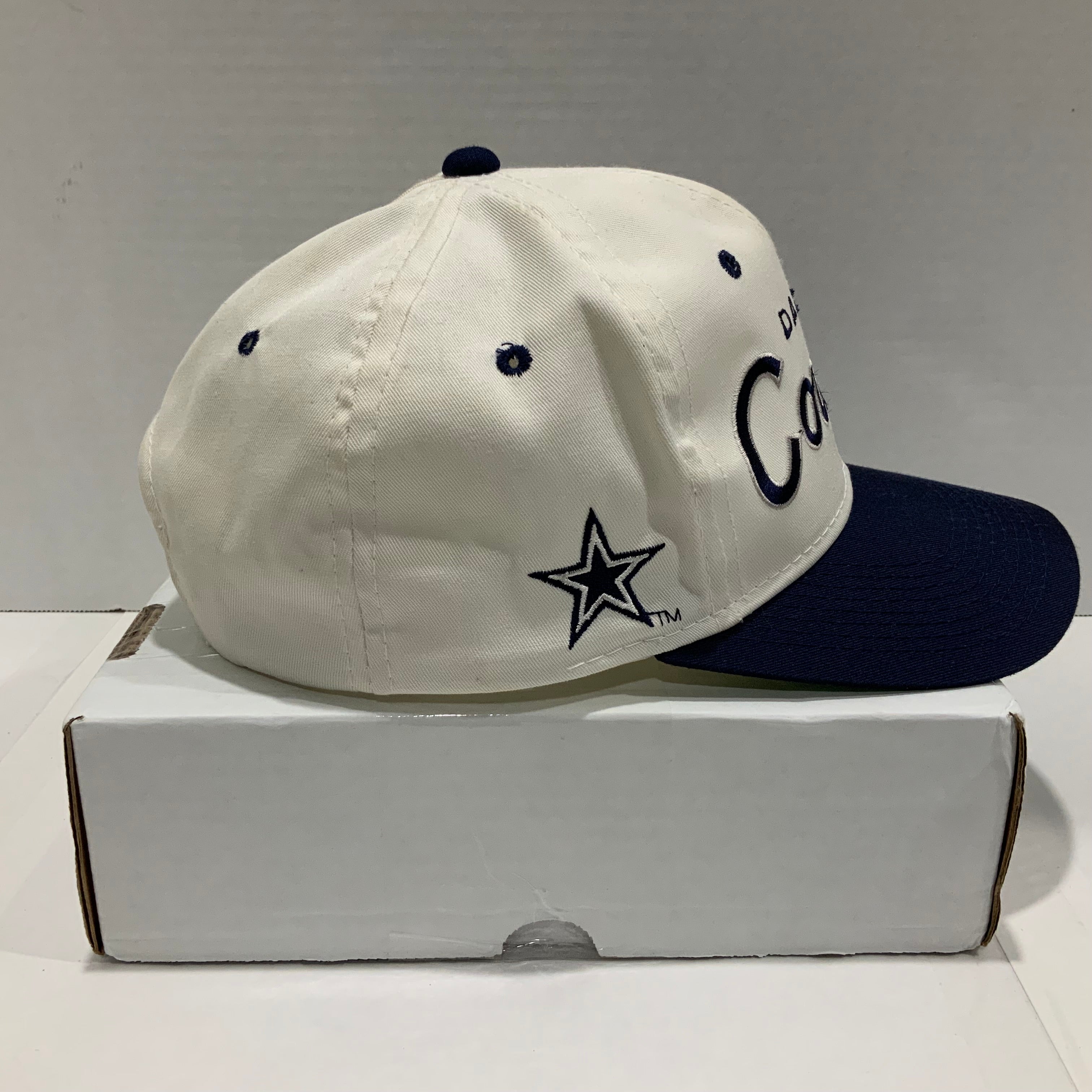 RARE VTG 1990s Dallas Cowboys NFL Starter Snapback Hat - Blue/Gray