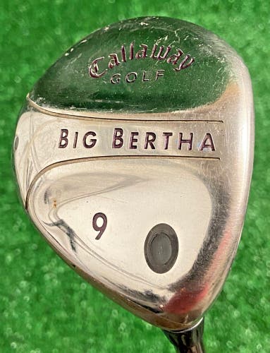 Callaway Big Bertha 9 Wood 2004 Women's RH Gems 55g Ladies Graphite Nice Club