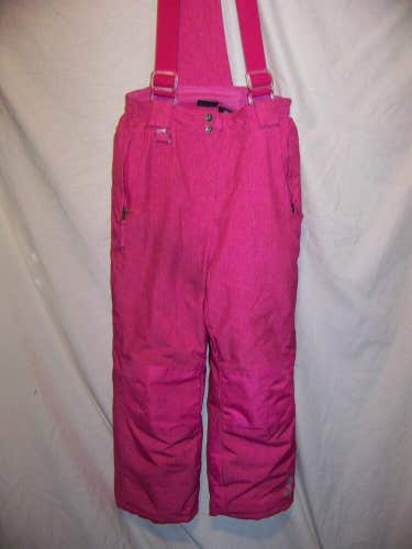 Weatherproof Convertible Snowboard Ski Pants/Bibs, Girls Small 7-8