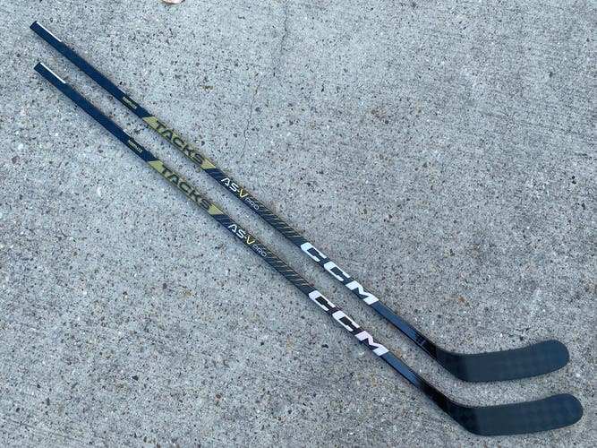 2 PACK CCM ASV-PRO Pro Stock Hockey Stick 95 Flex P90 Left 4410
