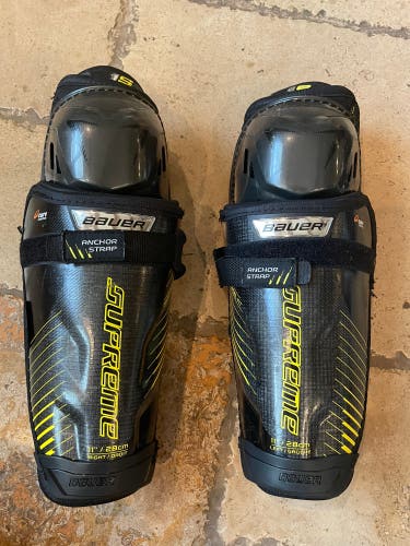 New Bauer Supreme 1S Shin Pads, 11”