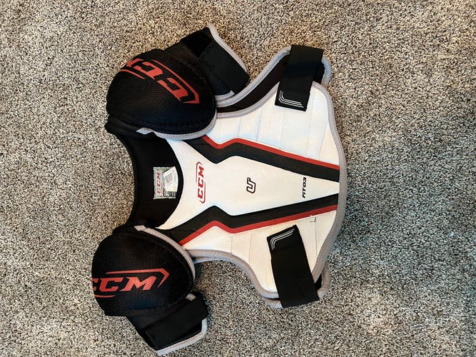 Used Small CCM U+ Shoulder Pads