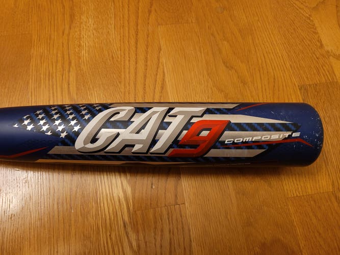Used USSSA 2022 Marucci Hybrid CAT 9 Composite Bat (-8) 23 oz 31"