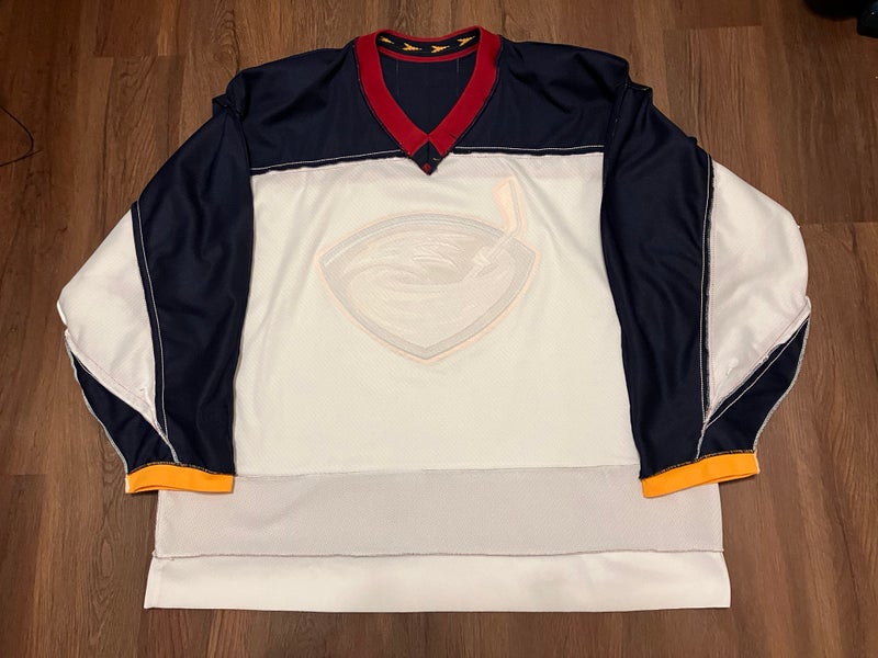 Atlanta Thrashers CCM Vintage Blank White NHL Hockey Jersey Size XXL