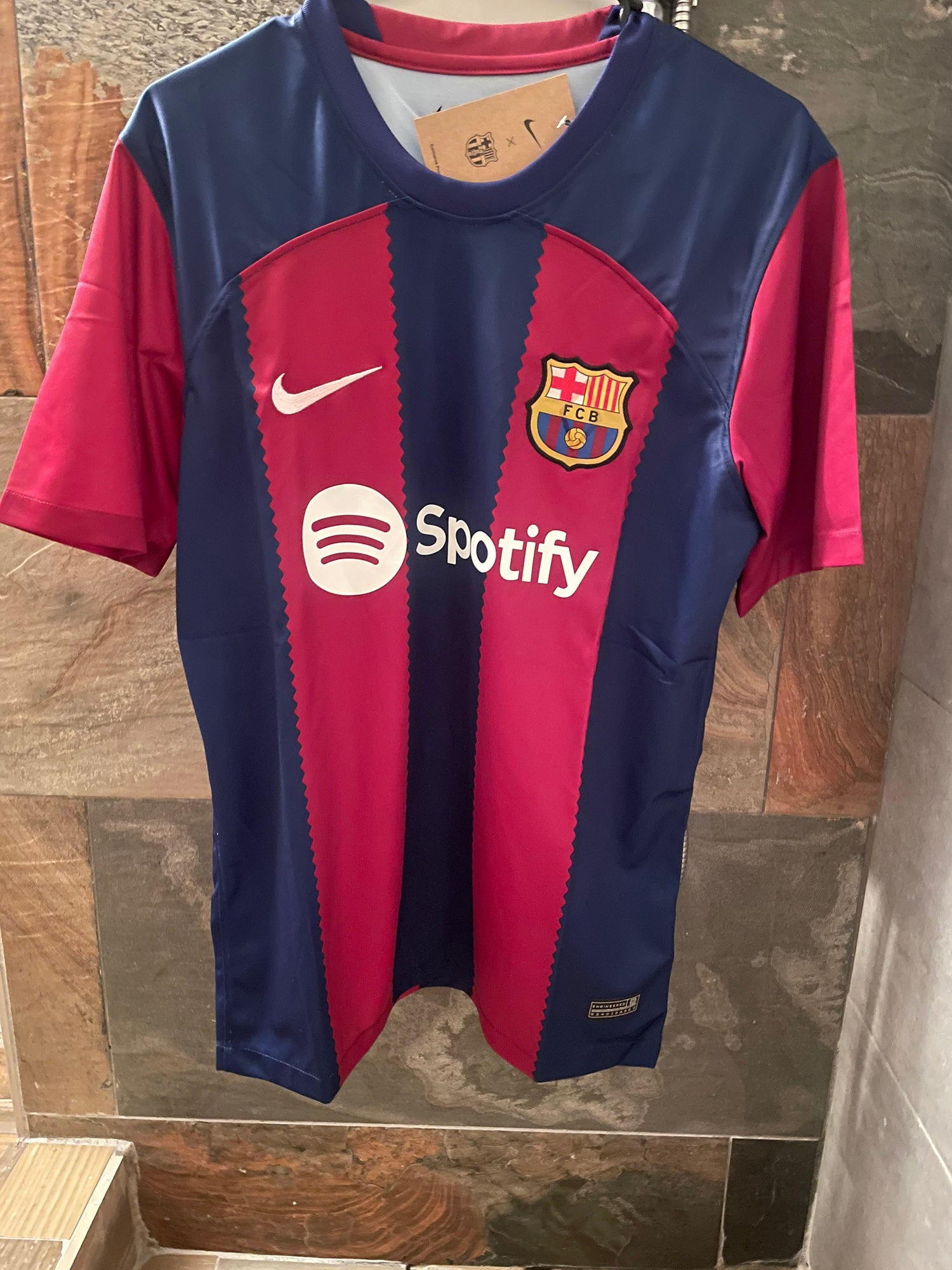 : NIKE Men's Soccer F.C. Barcelona Third Jersey (Medium