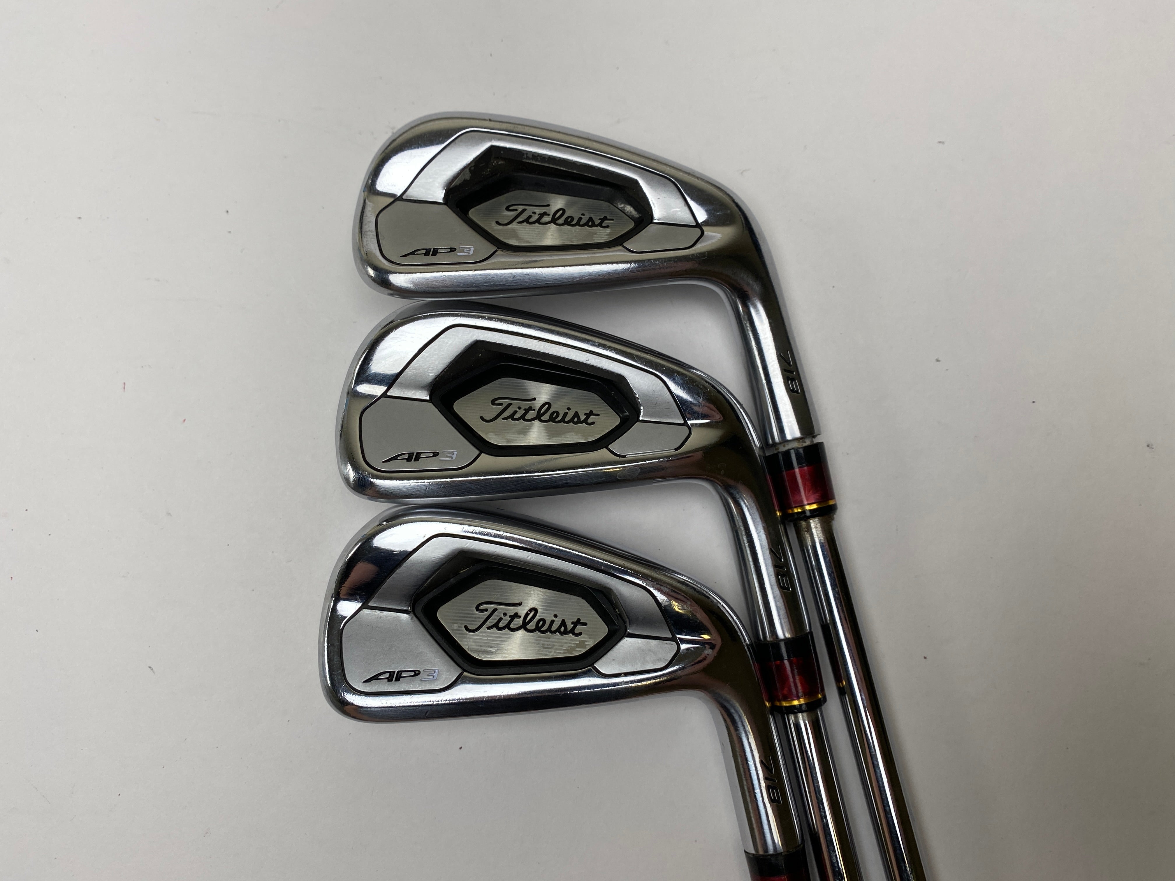 Titleist 718 AP3 Iron Set 5-PW Precision Rifle 5.0 Flighted Senior