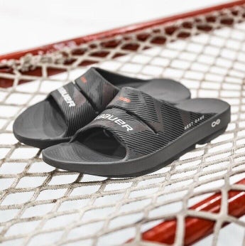 Bauer OOFOS Next Game Sandals Fixed Strap Slides Many Sizes