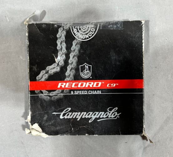 NEW Old Stock Campagnolo Record C9 9-Speed Road Bike Chain Fast Shipping