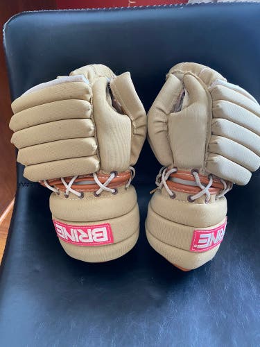 *Rare* Brine L-50 Lacrosse Gloves - Flip flop Model.