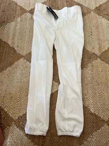 White XL Mizuno Game Pants