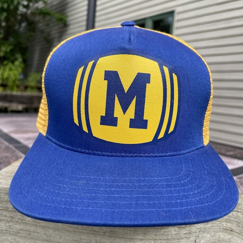 Men's Milwaukee Brewers '47 Royal/Gold Sidenote Trucker Snapback Hat