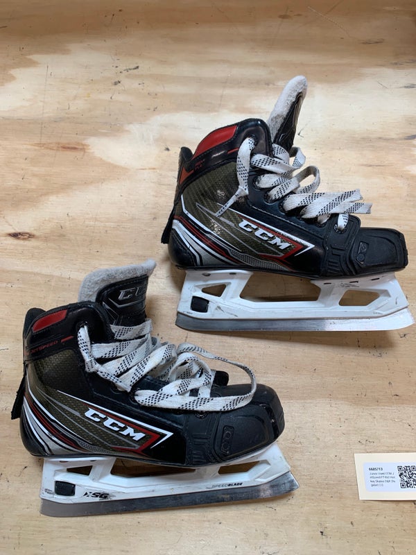 Junior Used CCM JetSpeed FT460 Hockey Skates D&R (Regular) 2.0