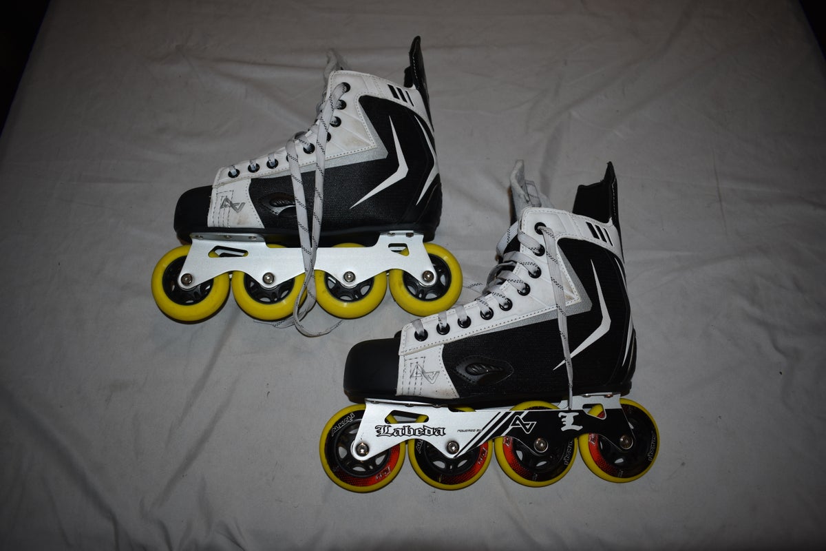 Alkali Labeda RPD Lite R Inline Hockey Skates, Senior Size 8 - Top Condition!