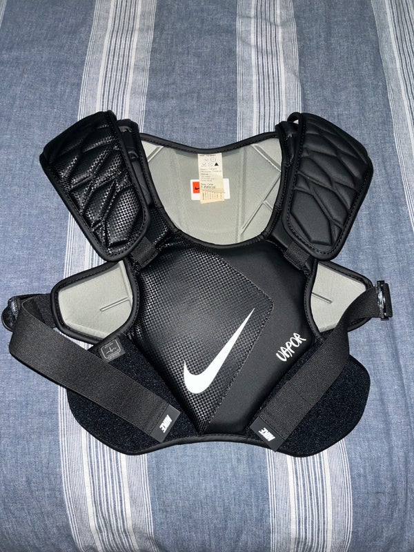 New Youth Nike Vapor LT Lacrosse Chest Shoulder Pads Size XS Extra