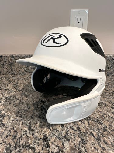 Rawlings R16J-R1 Velo Junior Batting Helmet Matte White