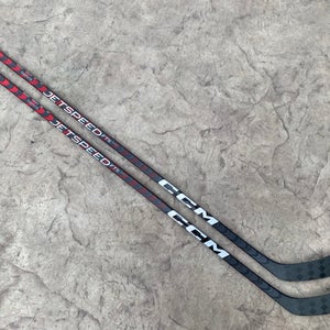 2 Sticks CCM JetSpeed FT5 Pro Stock Hockey Stick Grip 85 Flex P90 Right 4411
