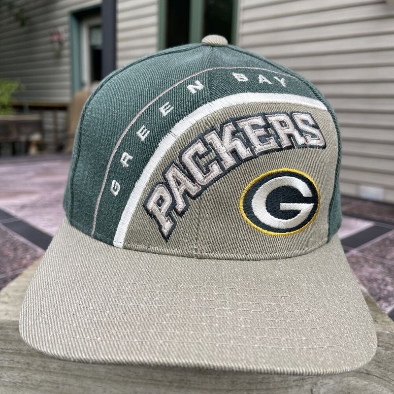 Vintage Green Bay Packers Lee Sport NFL Strapback Hat Titletown RARE Cap