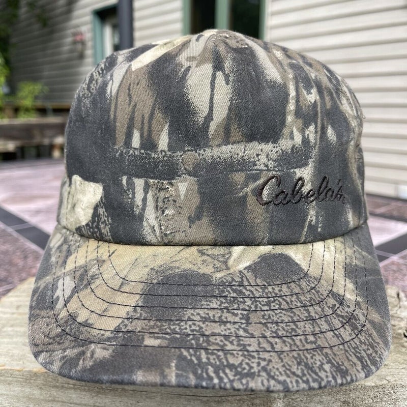 VTG Woolrich Camouflage Strapback Hat Outdoor Guide Collection Hunting Cap  | SidelineSwap