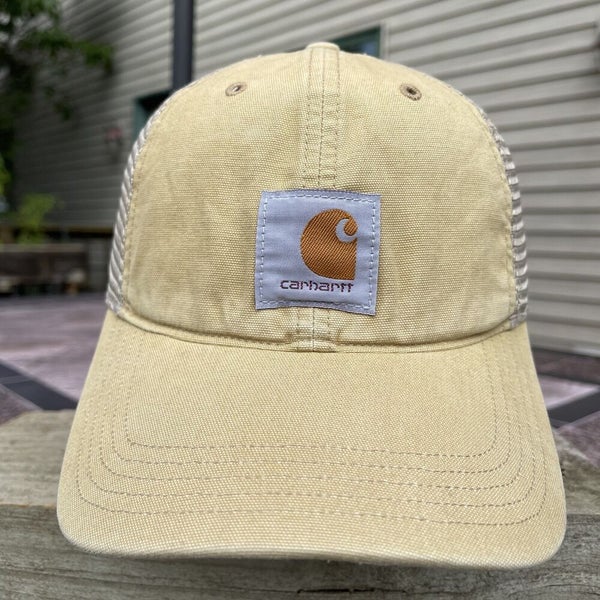 Carhartt Trucker Snapback Hat Mesh Spellout Cap